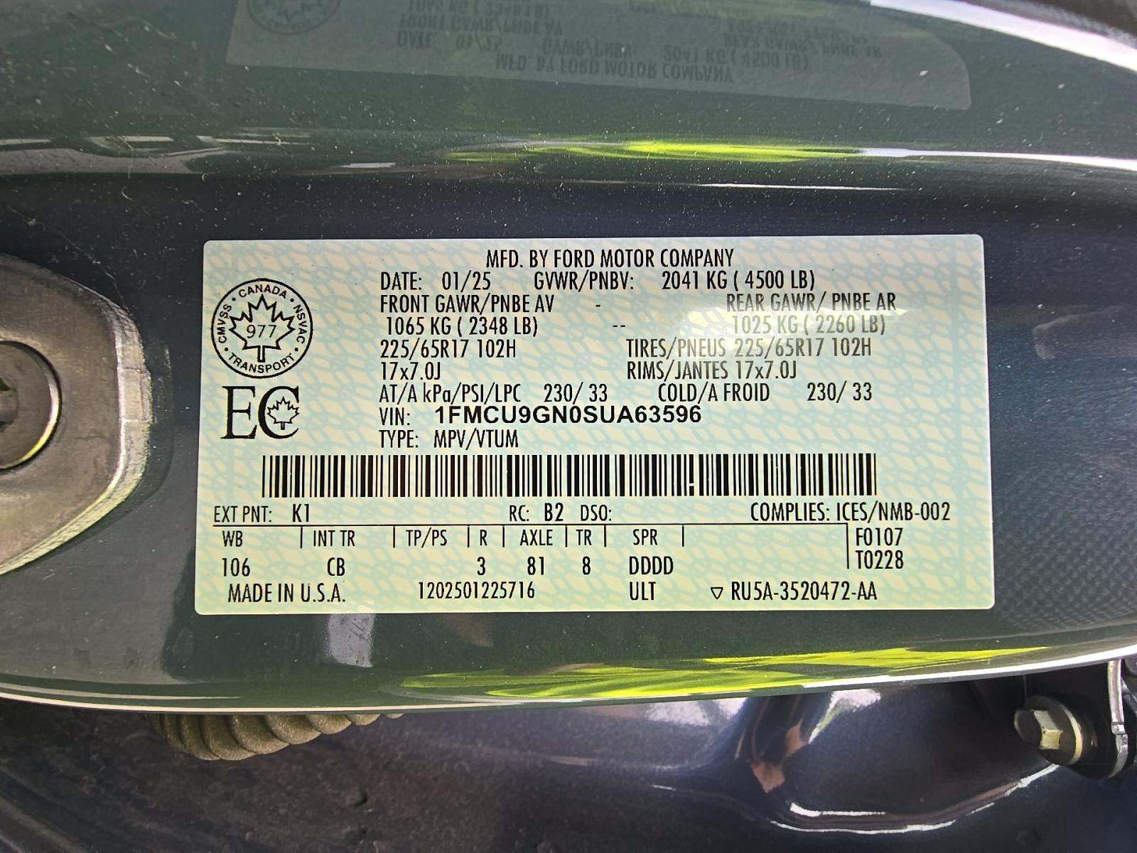 2025 Ford Escape Active AWD
