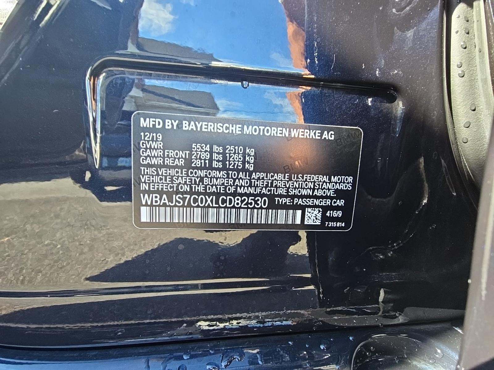 2020 BMW 5 Series M550i xDrive AWD