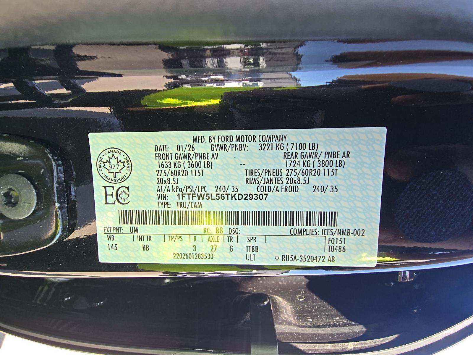 2026 Ford F-150 Lariat AWD