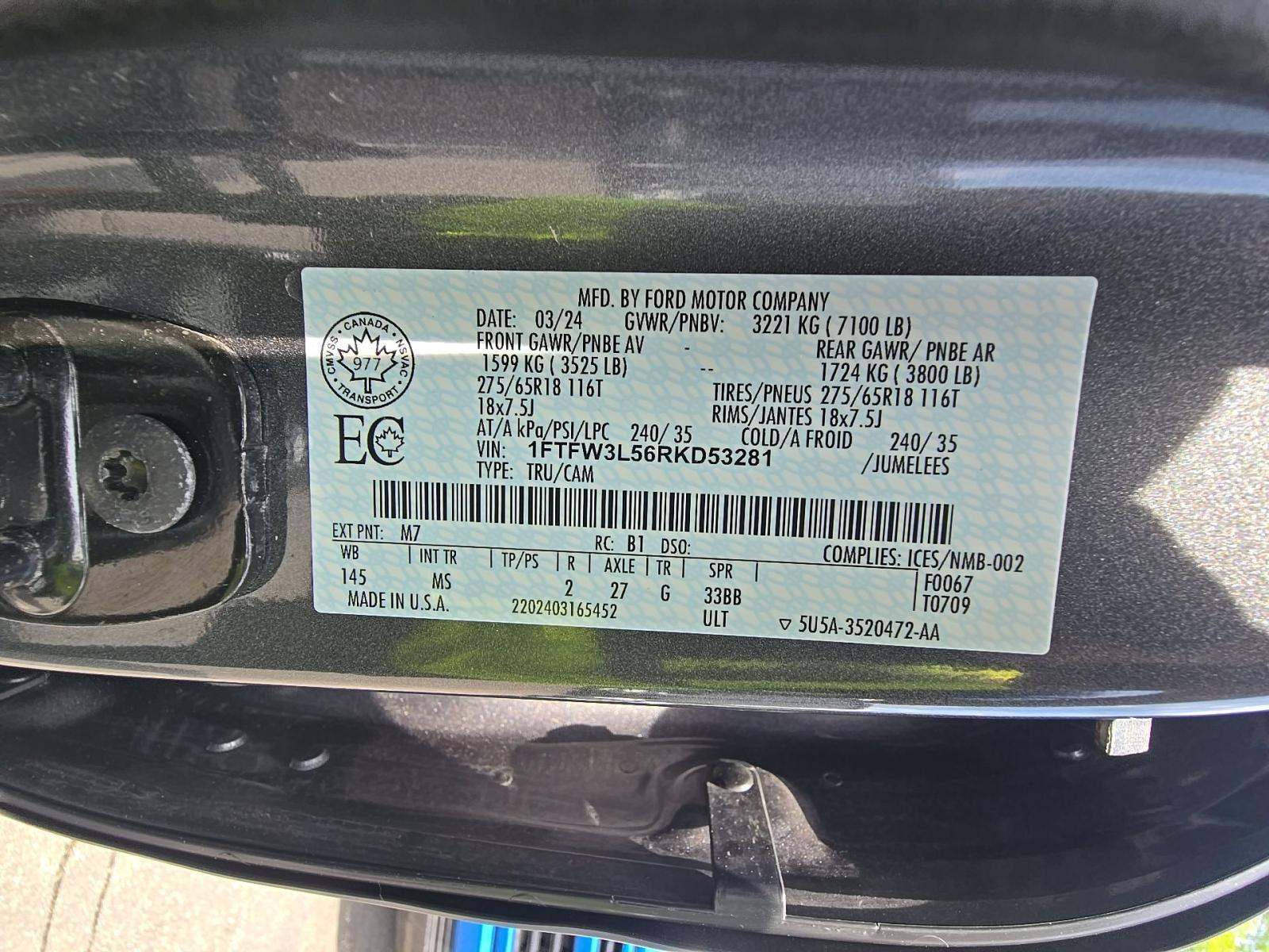 2024 Ford F-150 XLT AWD