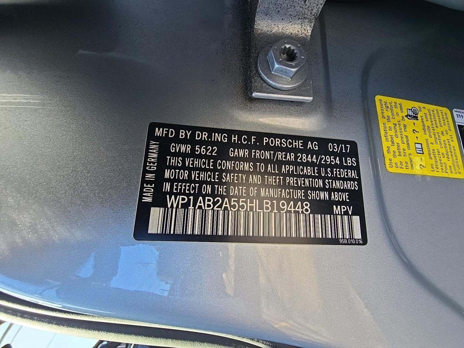 2017 Porsche Macan S AWD