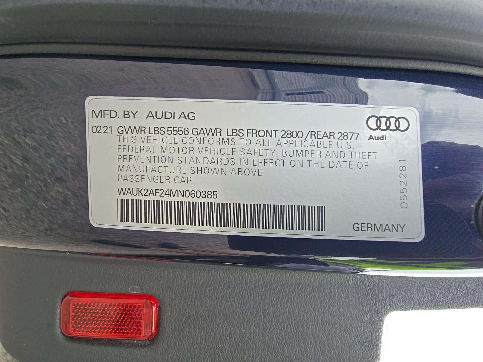 2021 Audi A6 Premium AWD