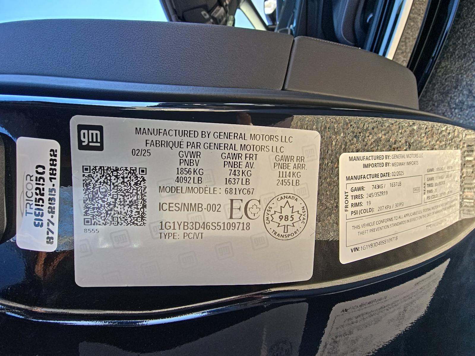 2025 Chevrolet Corvette Stingray RWD