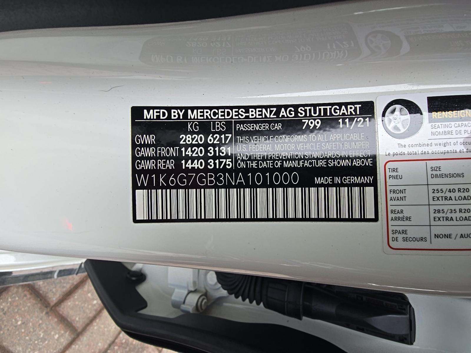 2022 Mercedes-Benz S-Class S 580 AWD