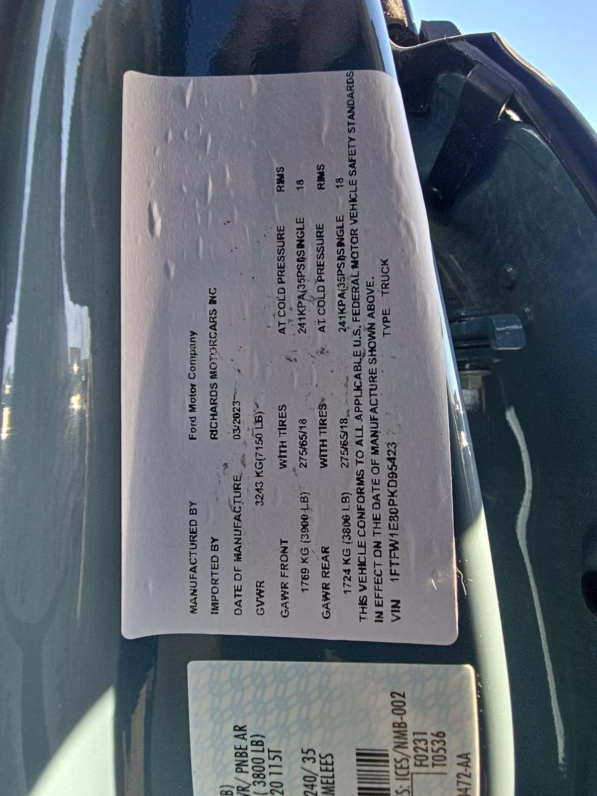 2023 Ford F-150 XLT AWD