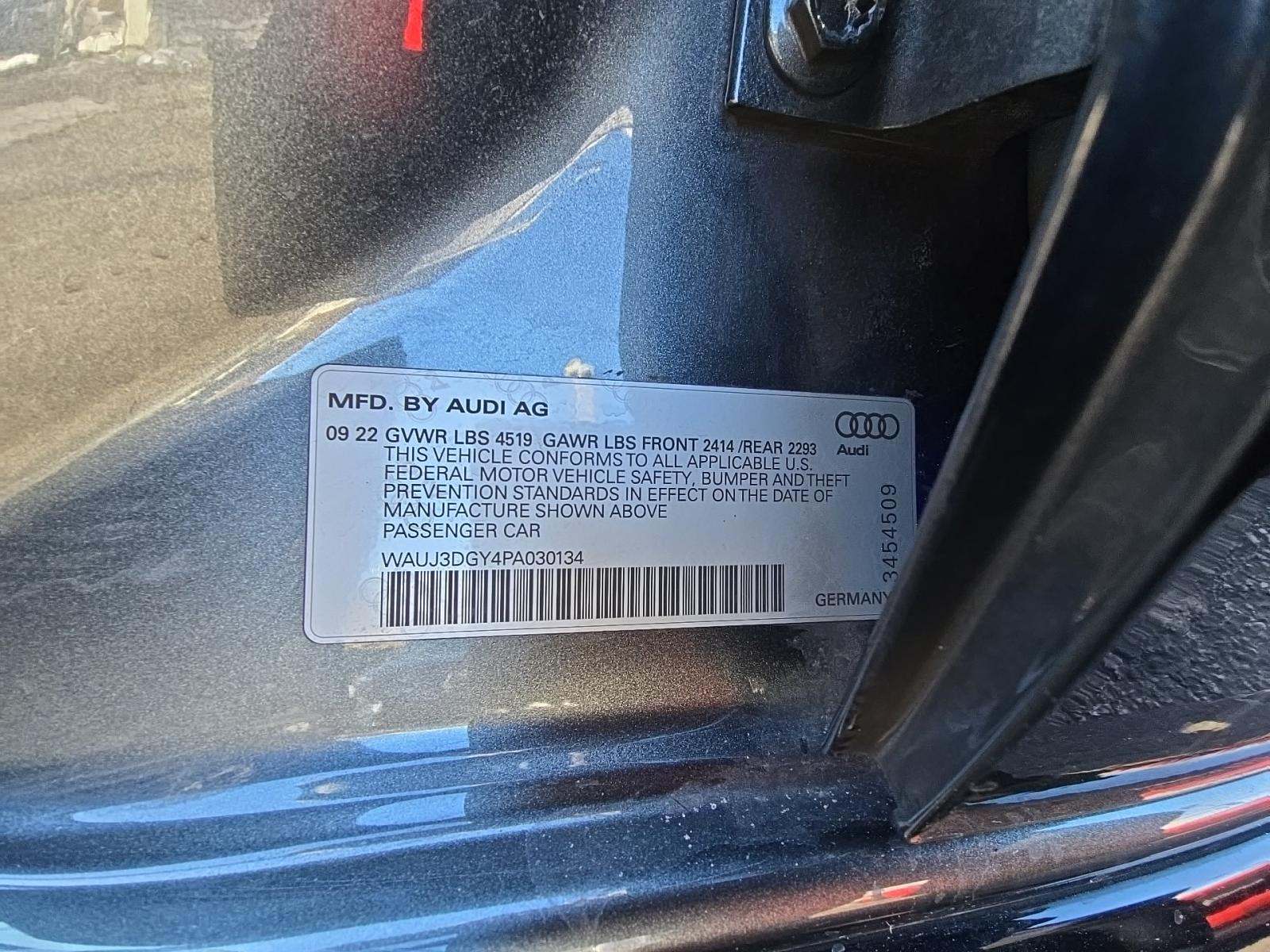 2023 Audi S3 Prestige AWD