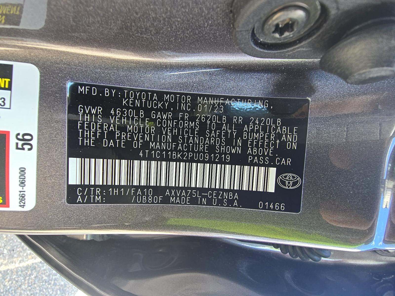 2023 Toyota Camry LE AWD