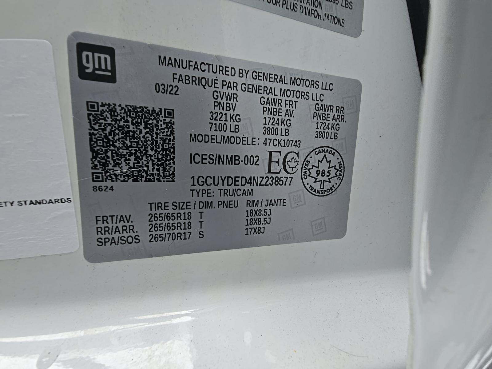 2022 Chevrolet Silverado 1500 LT AWD