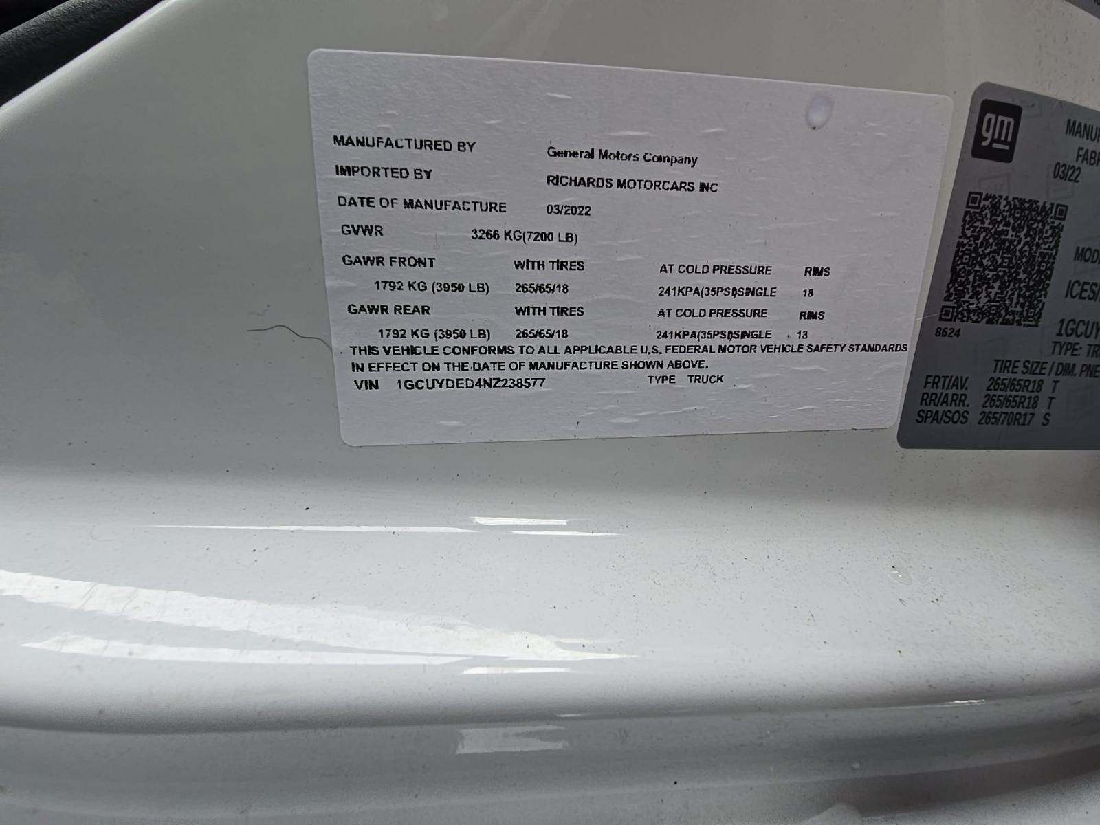 2022 Chevrolet Silverado 1500 LT AWD