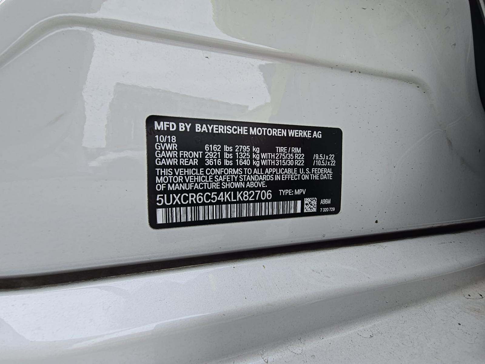 2019 BMW X5 xDrive40i AWD