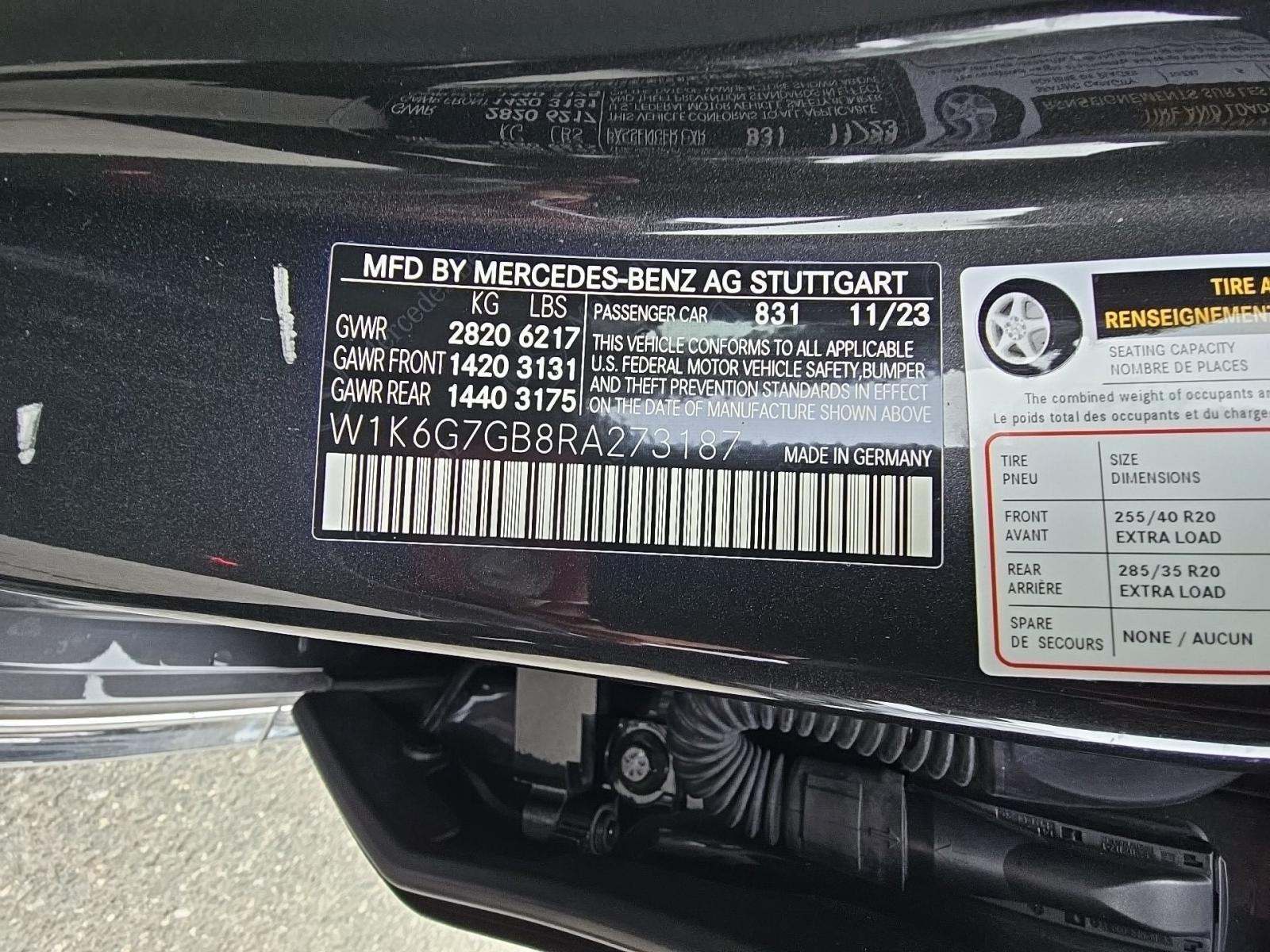 2024 Mercedes-Benz S-Class S 580 AWD