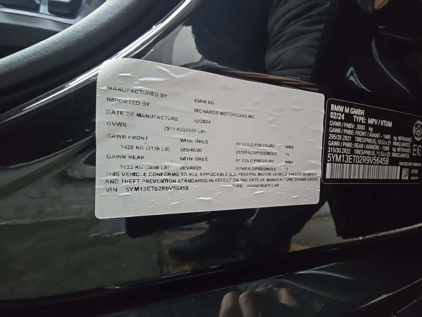 2024 BMW X5 M Competition AWD