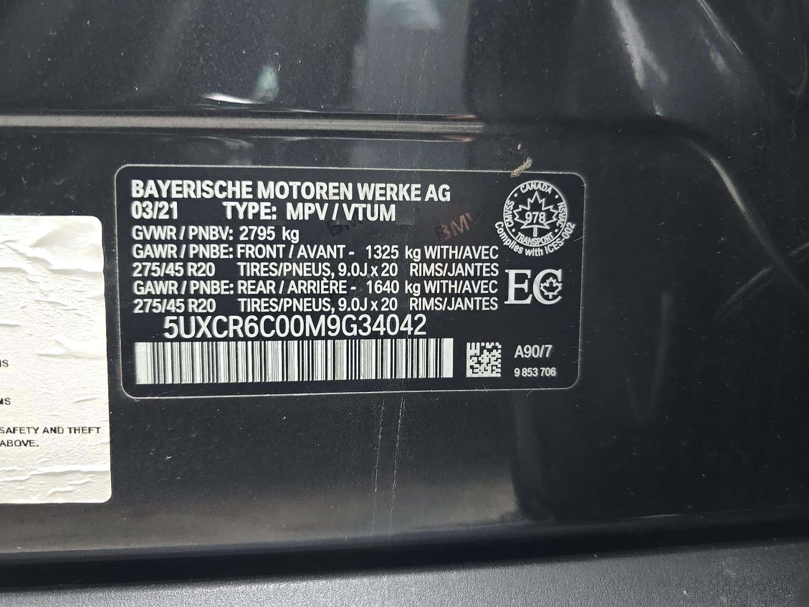 2021 BMW X5 xDrive40i AWD