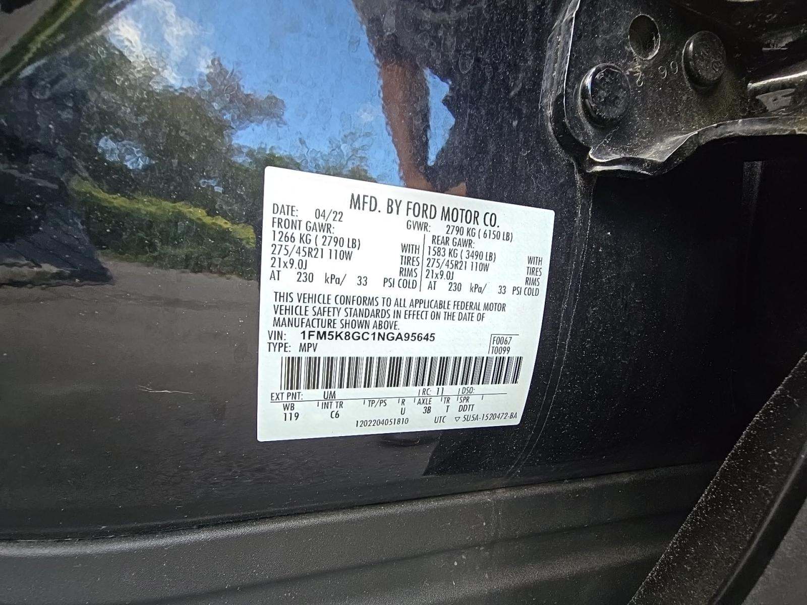 2022 Ford Explorer ST AWD