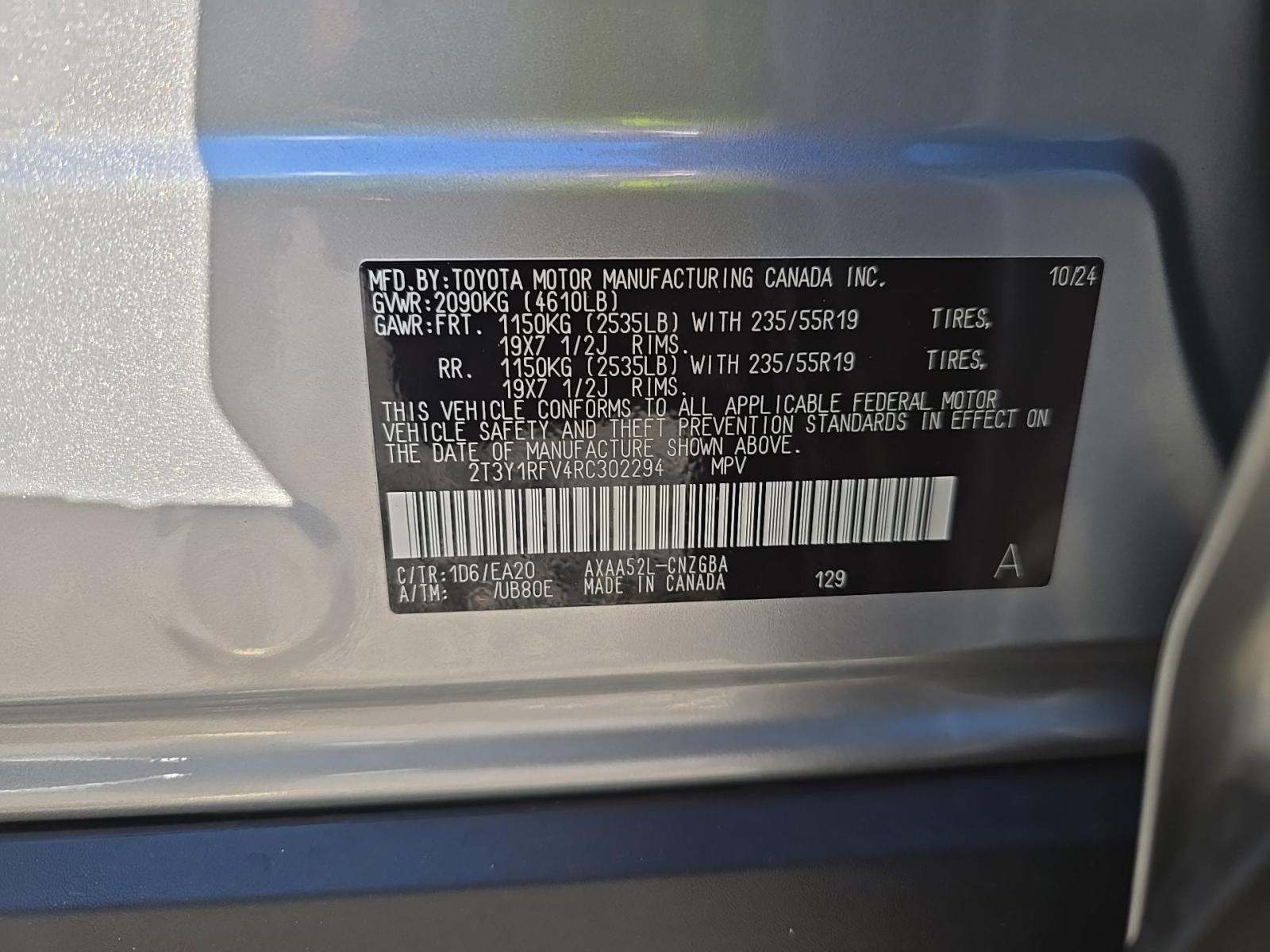 2024 Toyota RAV4 Limited FWD