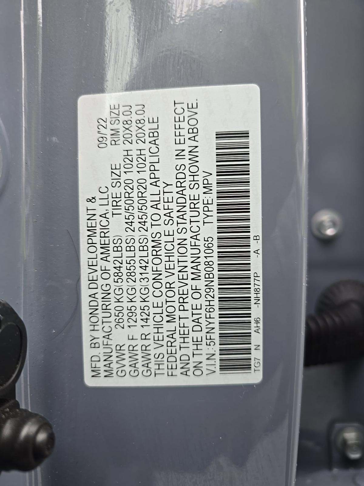 2022 Honda Pilot Special Edition AWD