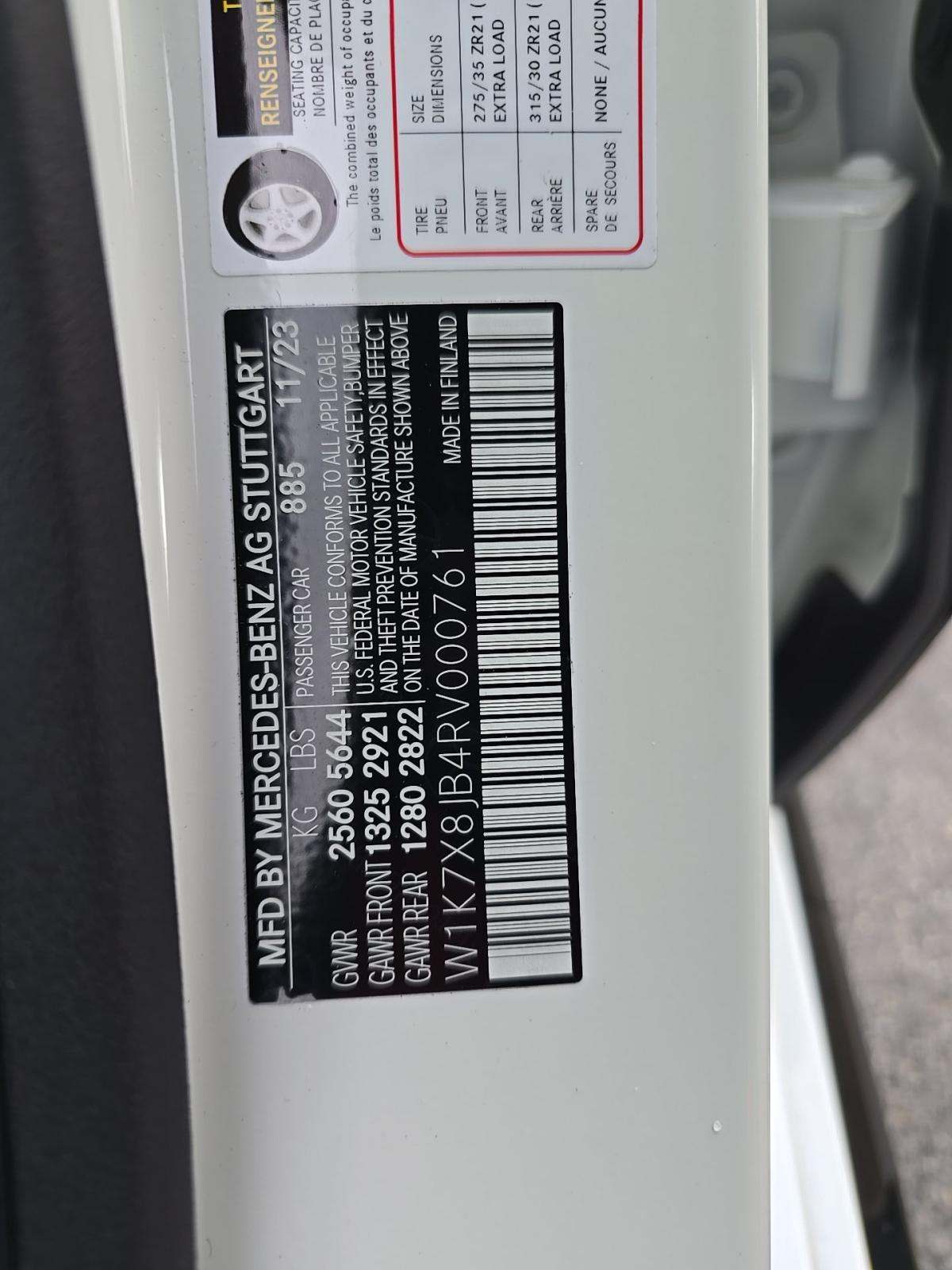 2024 Mercedes-Benz Mercedes-AMG GT AMG GT 63 AWD