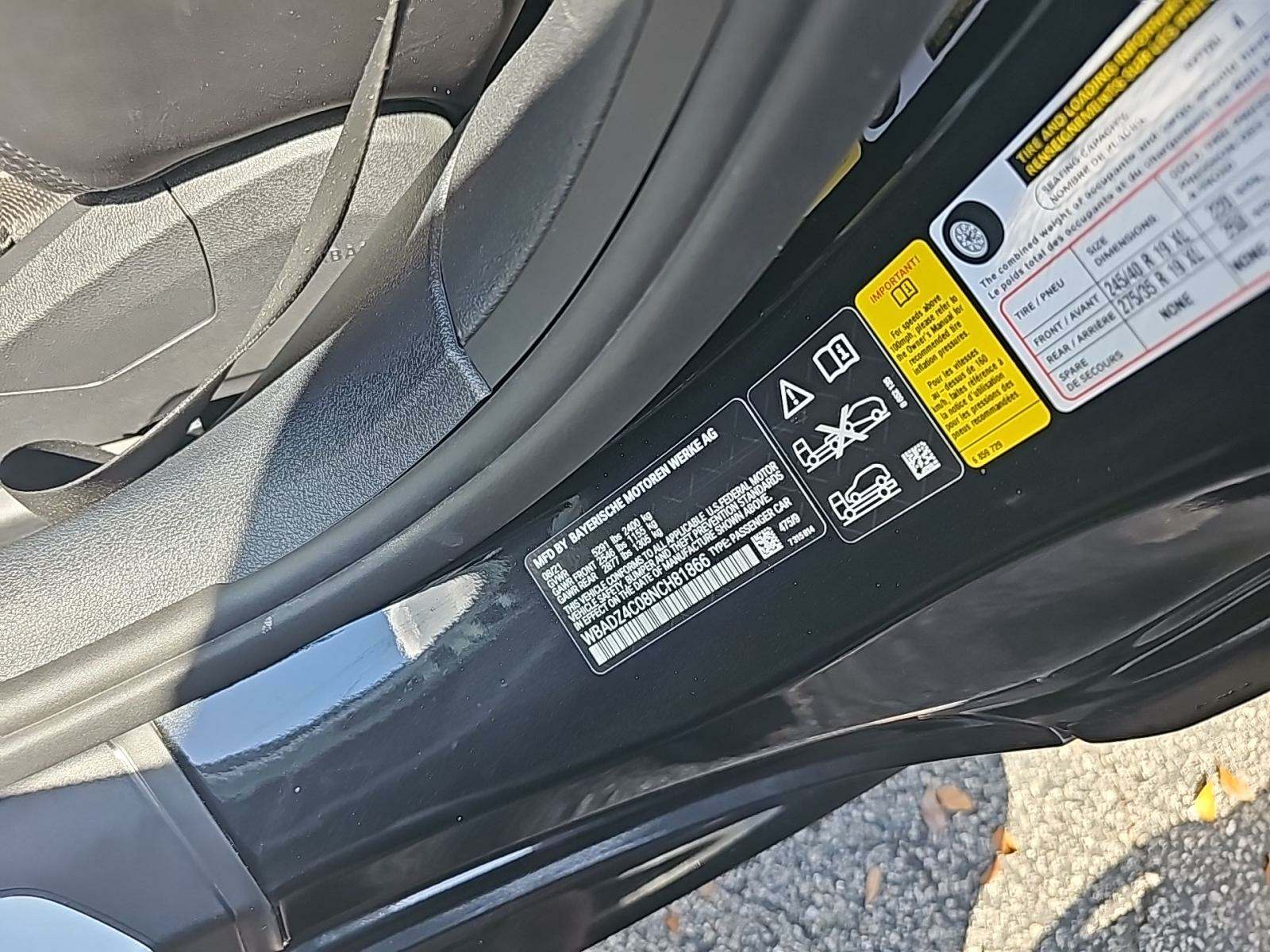 2022 BMW 8 Series 840i xDrive AWD