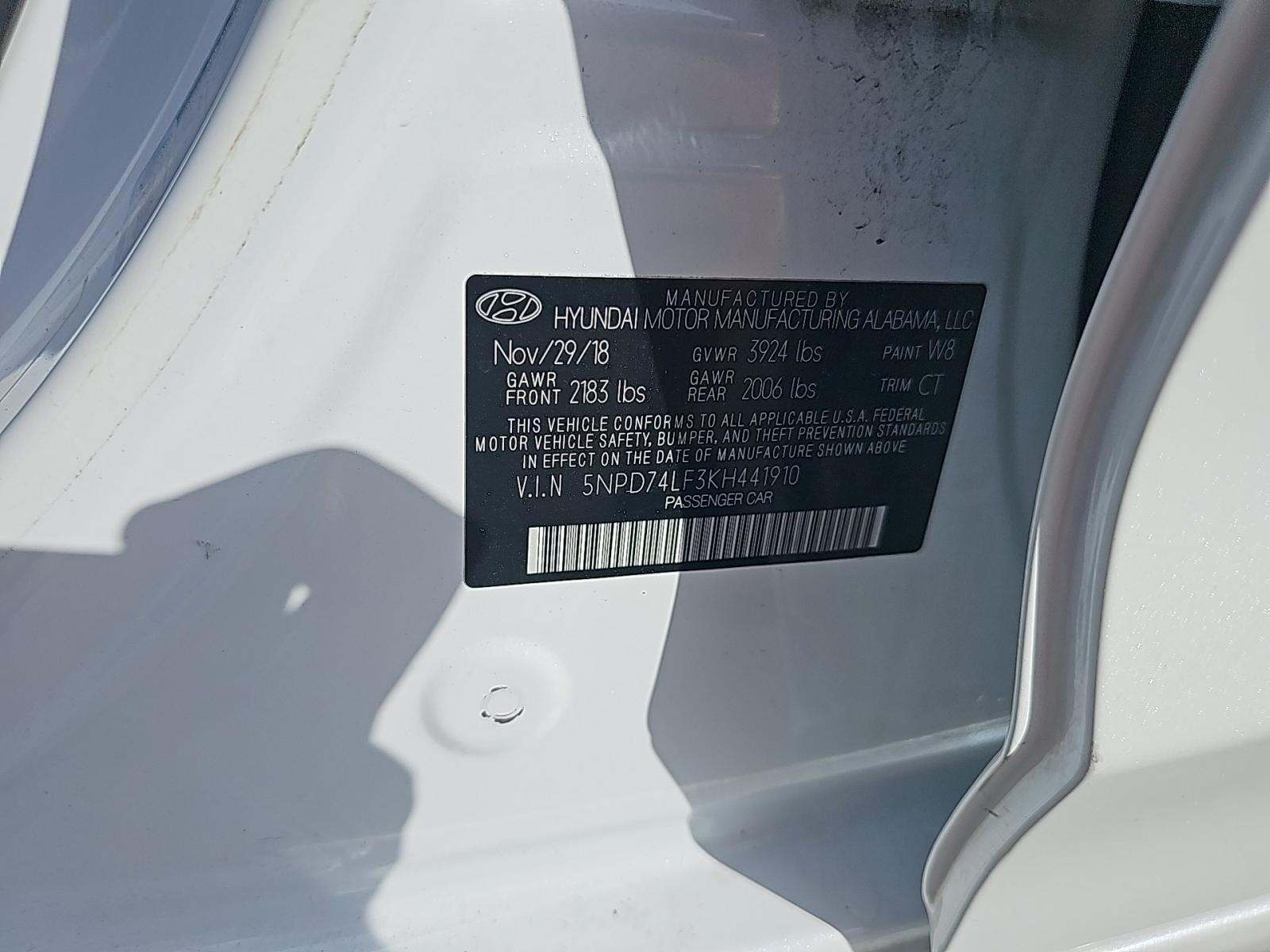 2019 Hyundai Elantra SE FWD