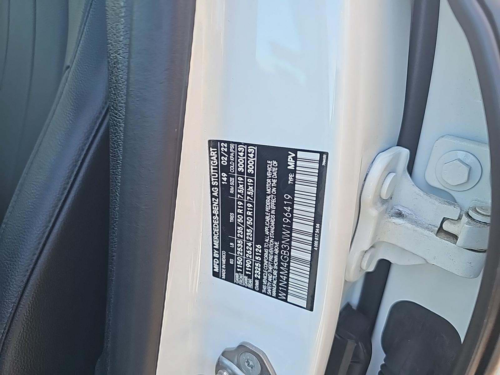 2022 Mercedes-Benz GLB GLB 250 FWD