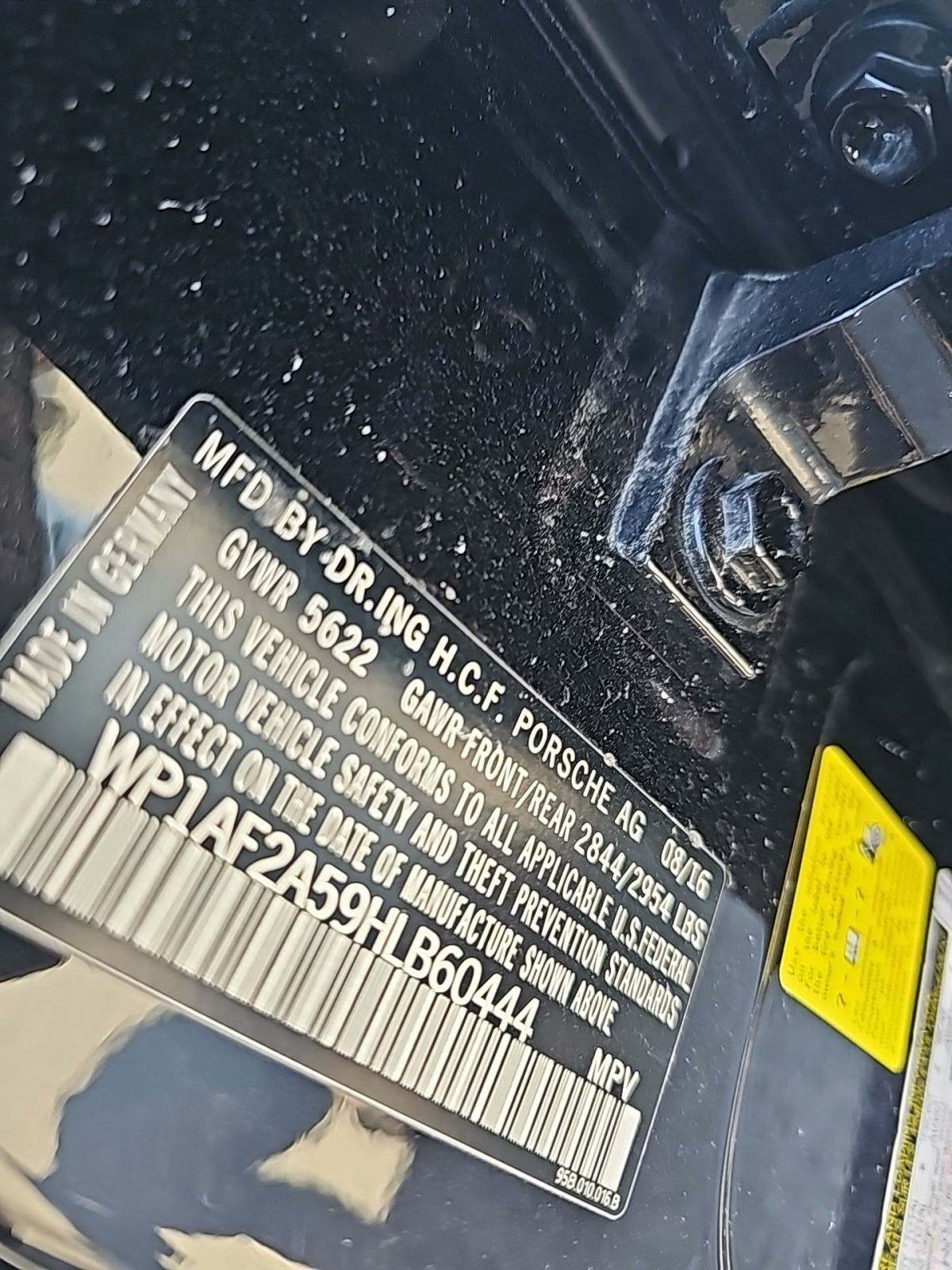 2017 Porsche Macan Turbo AWD