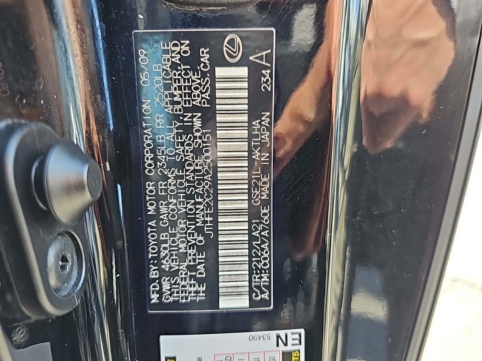 2010 Lexus IS IS 350C RWD