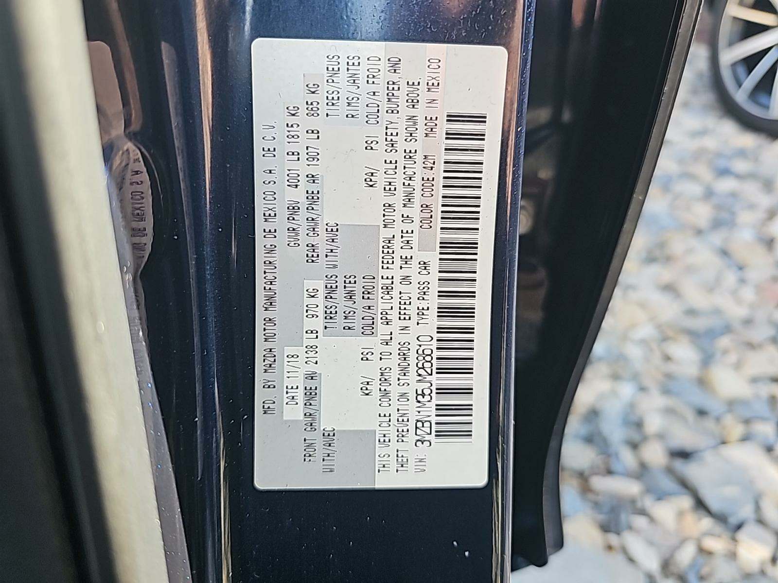 2018 MAZDA MAZDA3 Grand Touring FWD