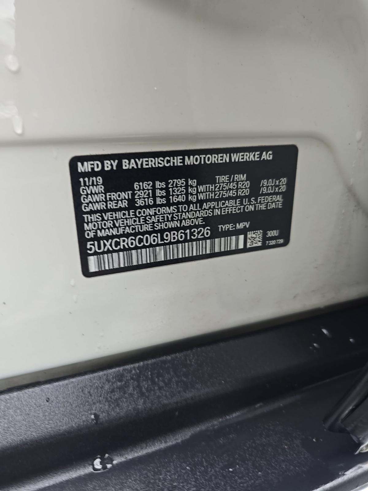 2020 BMW X5 xDrive40i AWD