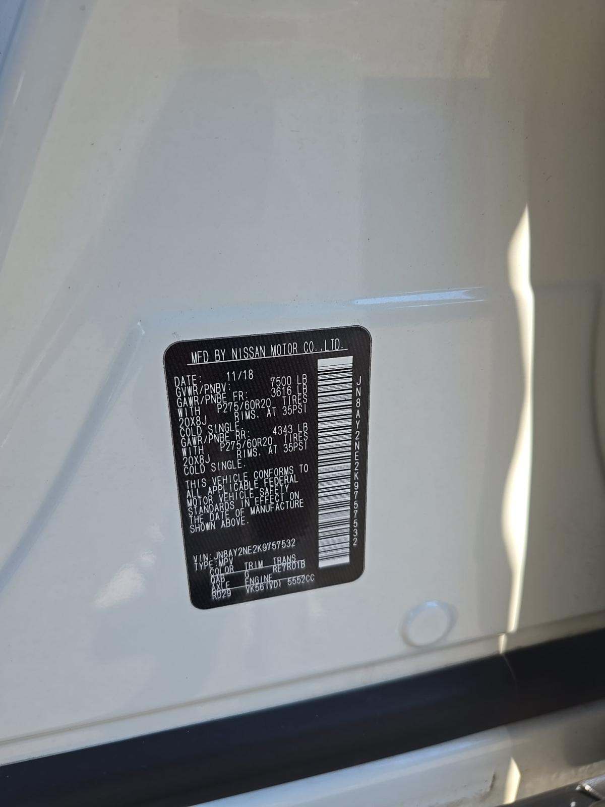 NISSAN ARMADA - 5