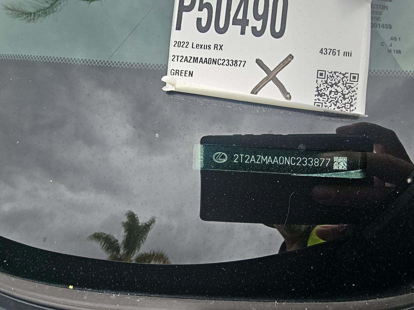 2022 Lexus RX RX 350 FWD