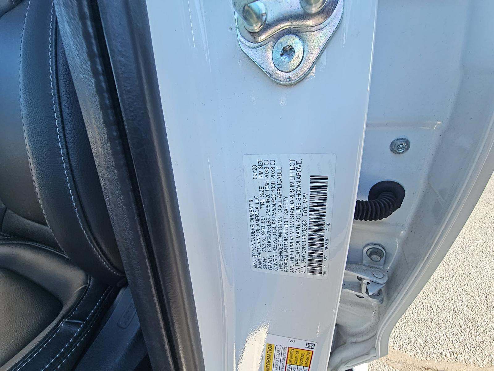 2024 Honda Pilot Touring FWD