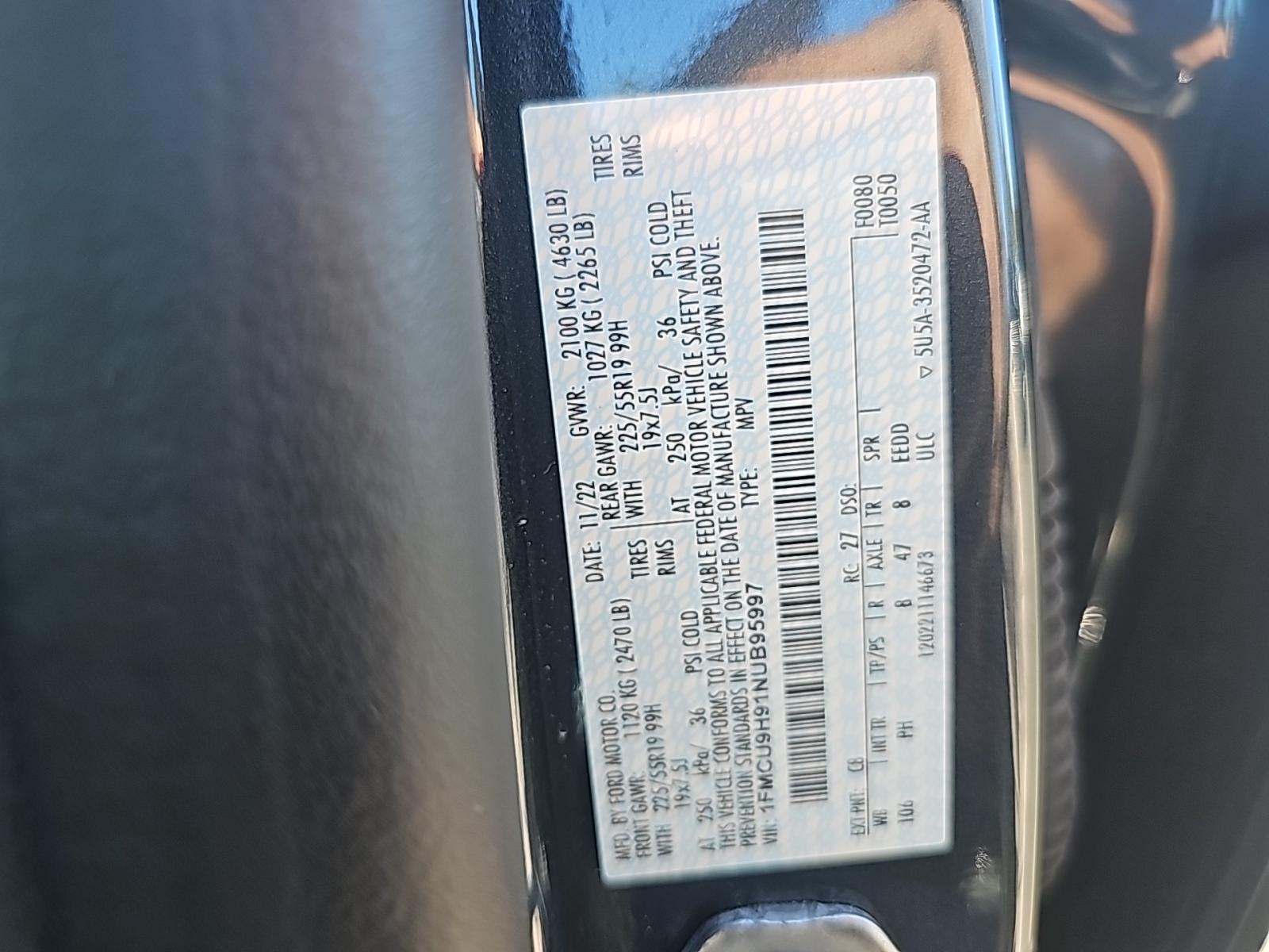 2022 Ford Escape SEL AWD