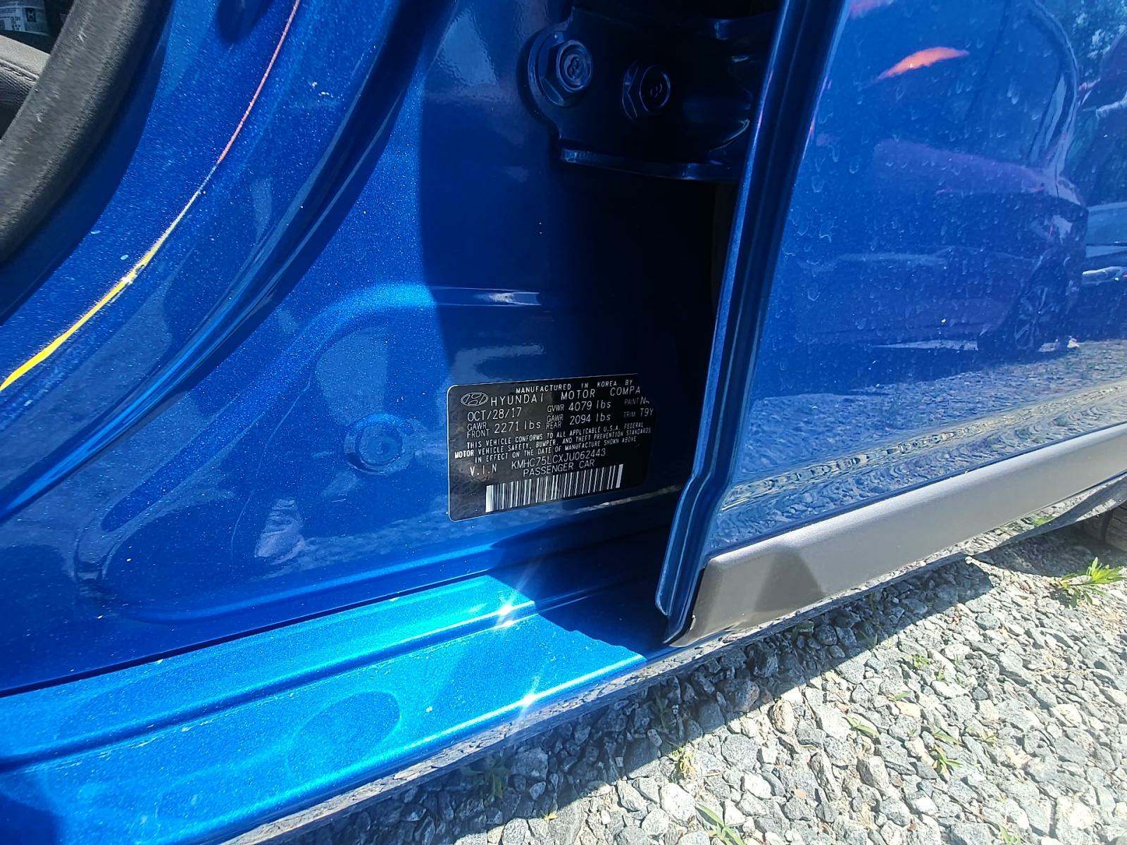 2018 Hyundai Ioniq Hybrid SEL FWD