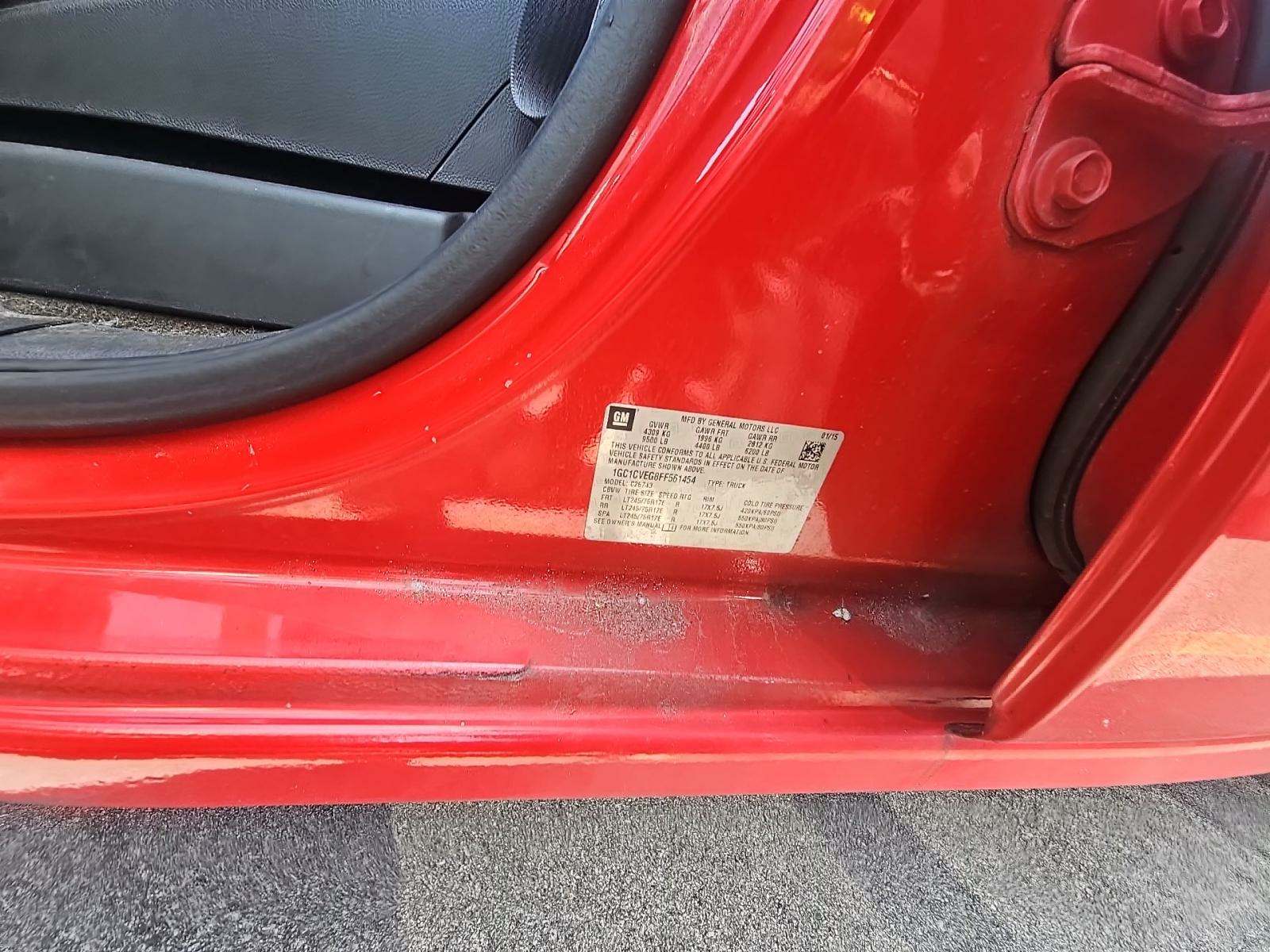 2015 Chevrolet Silverado 2500HD LT RWD