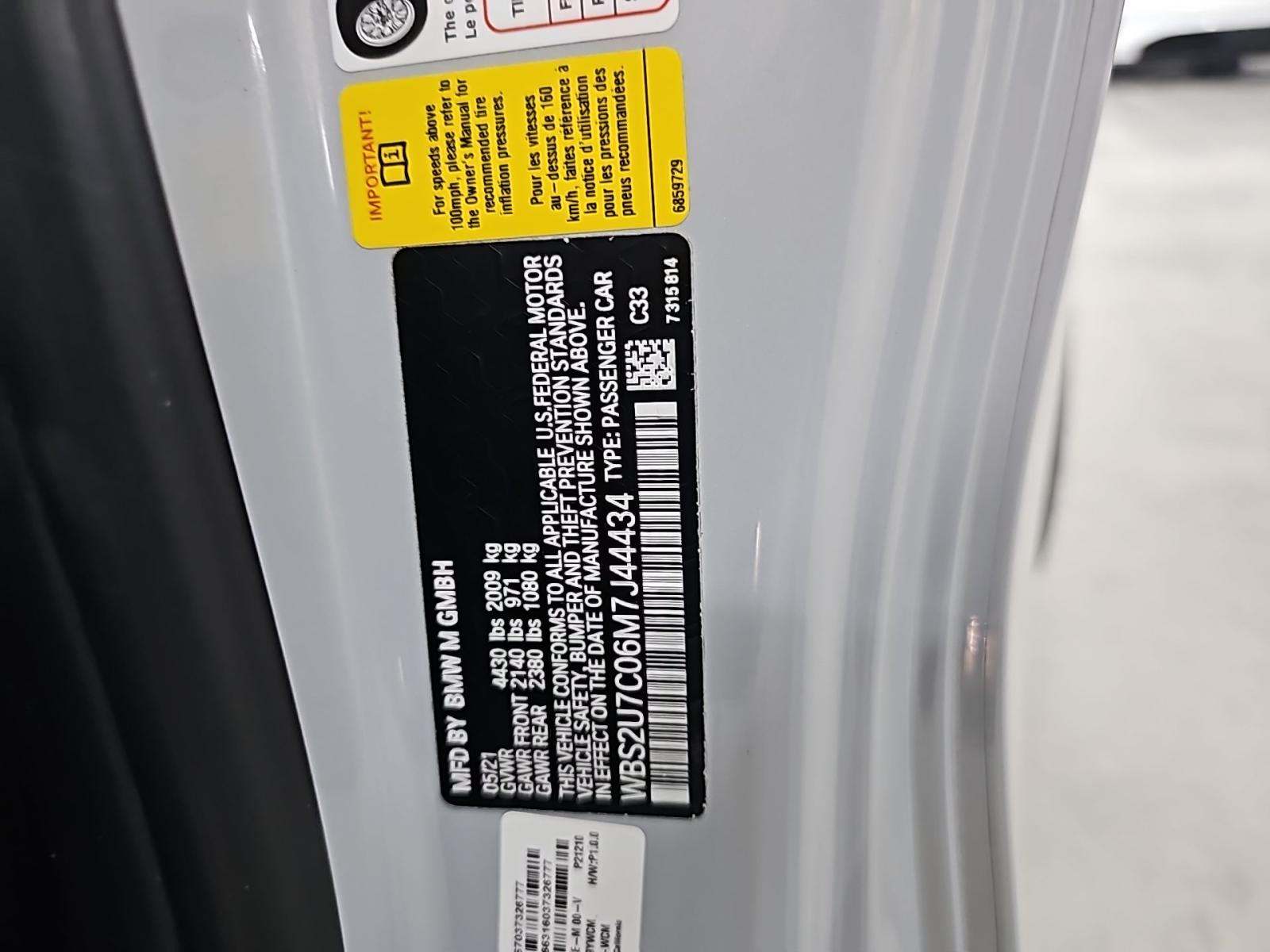 2021 BMW M2 Competition RWD