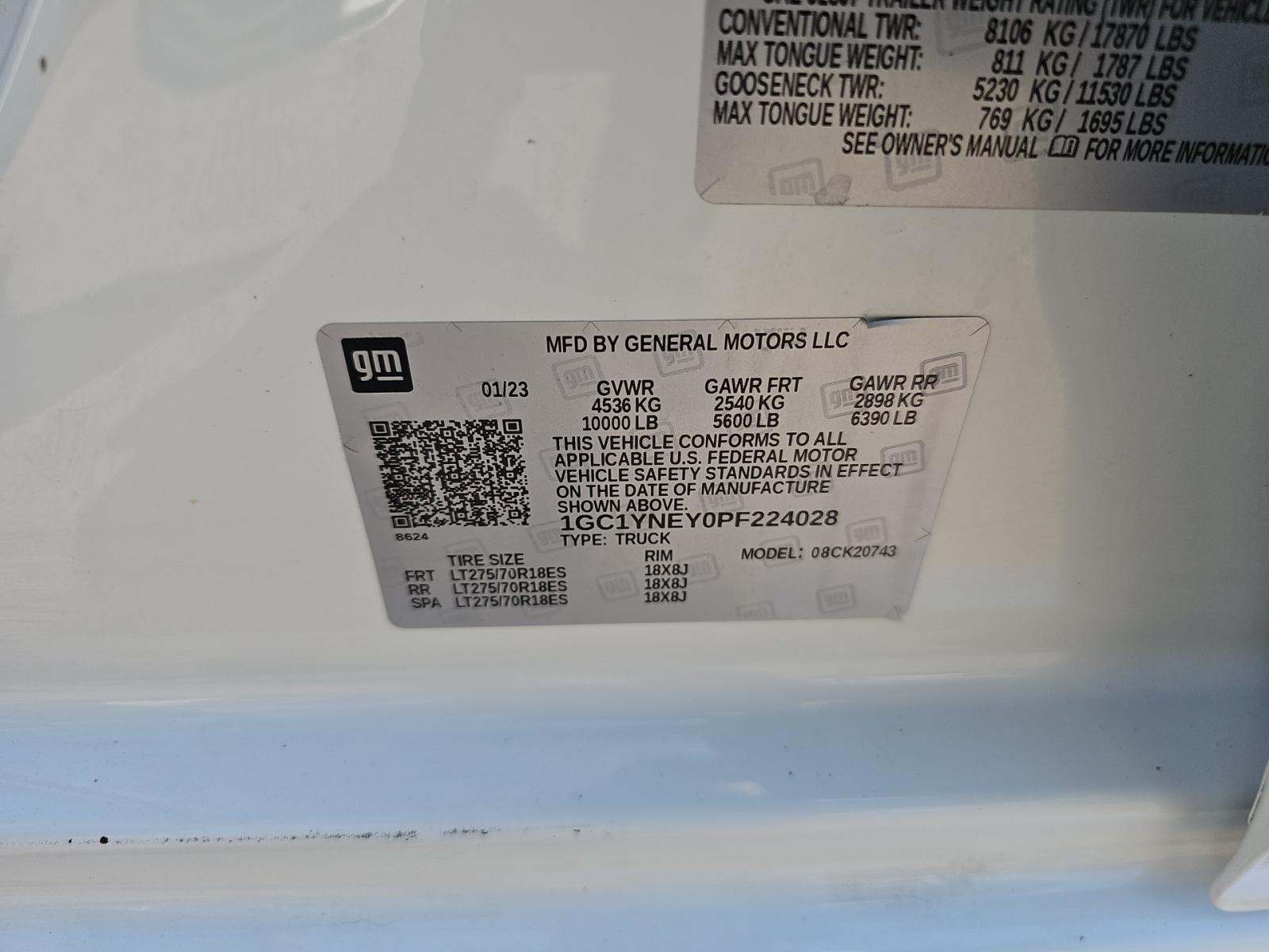 2023 Chevrolet Silverado 2500HD LT AWD