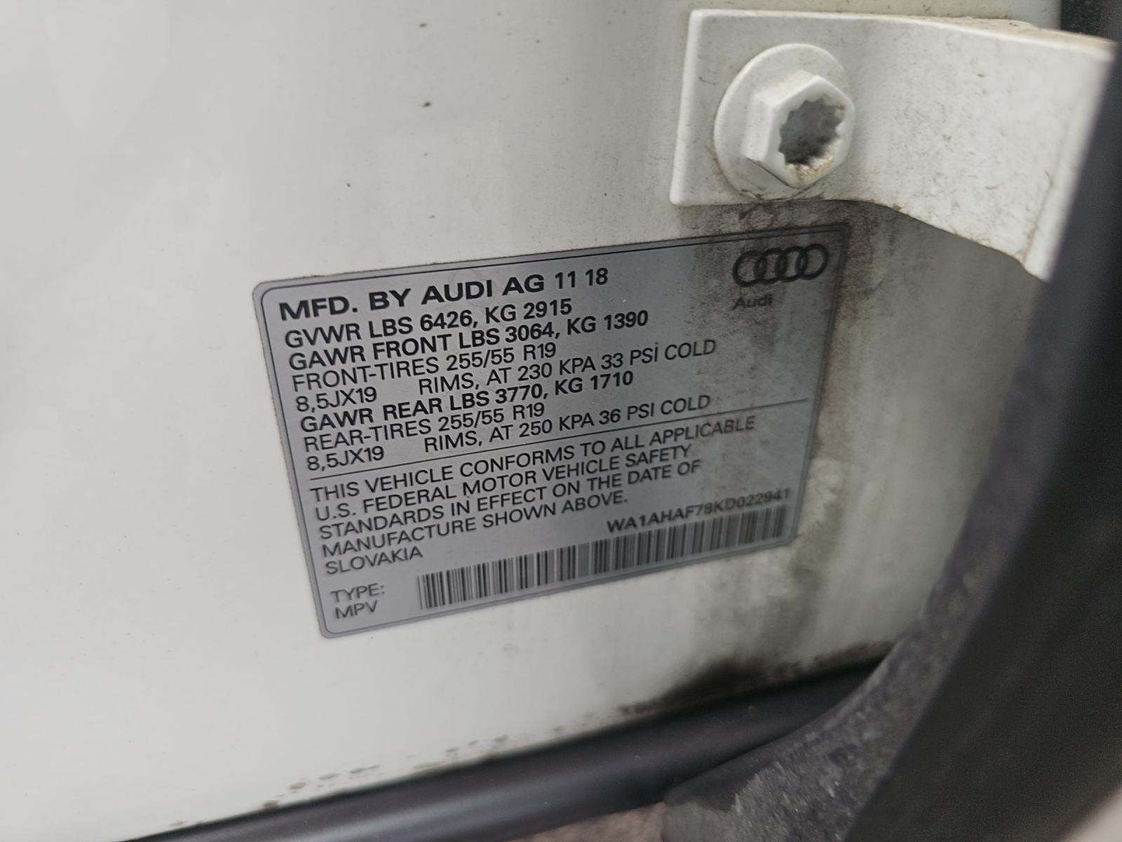 2019 Audi Q7 2.0T Premium AWD