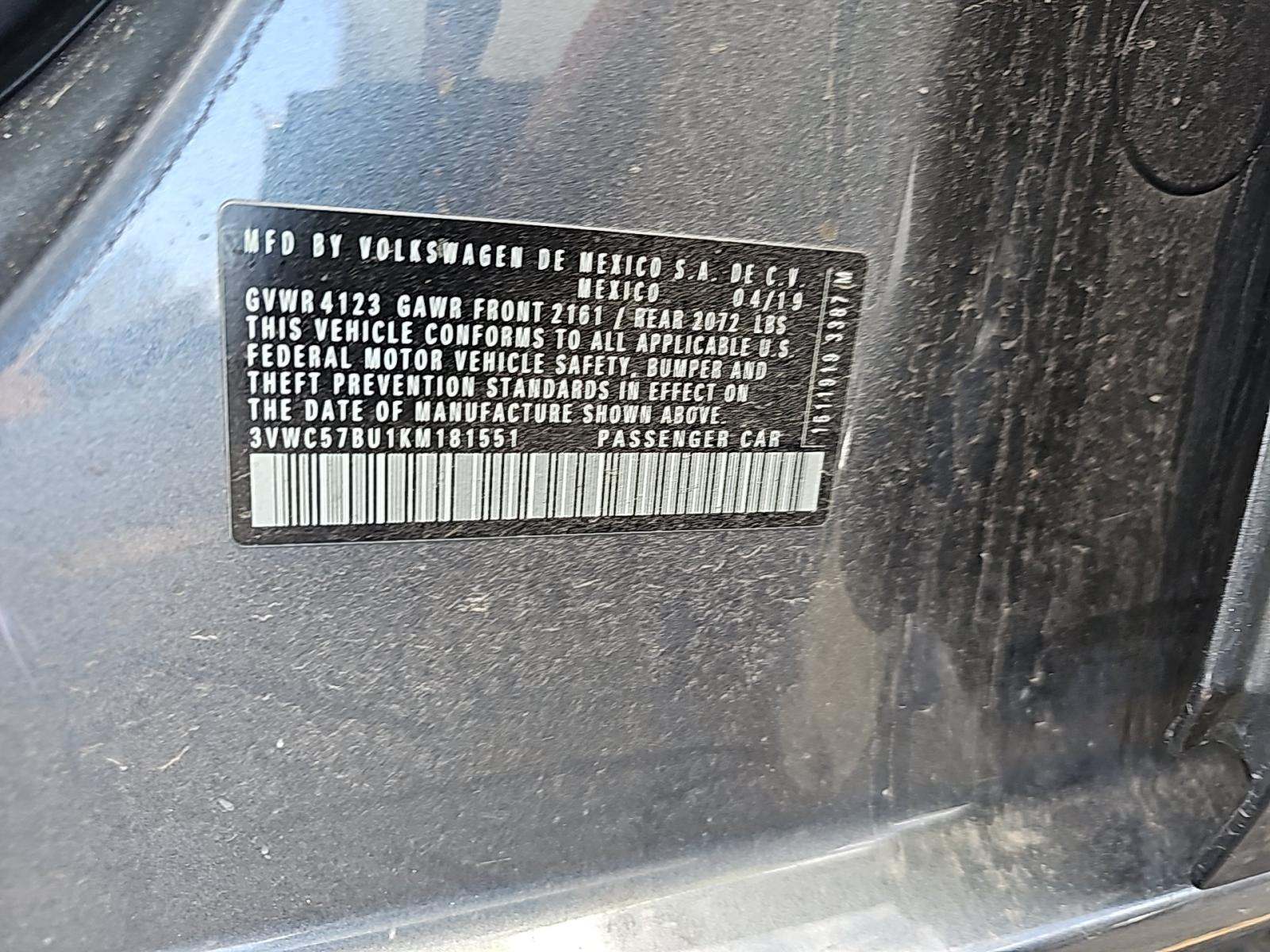 2019 Volkswagen Jetta 1.4T R-Line FWD