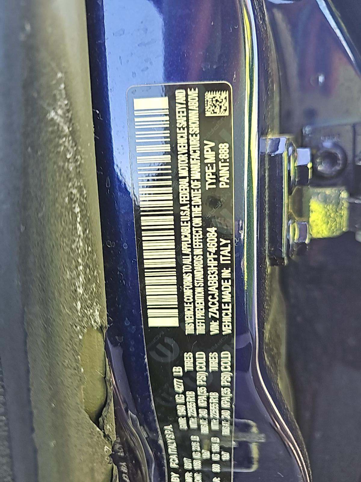 2017 Jeep Renegade Latitude Altitude Edition FWD