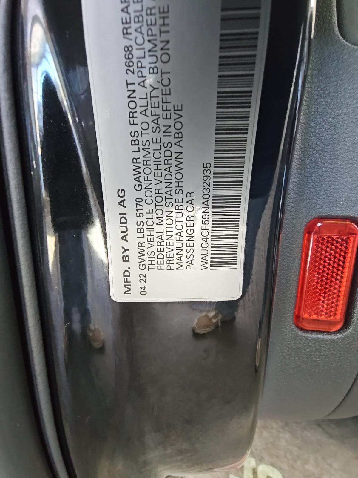 2022 Audi S5 Premium Plus AWD