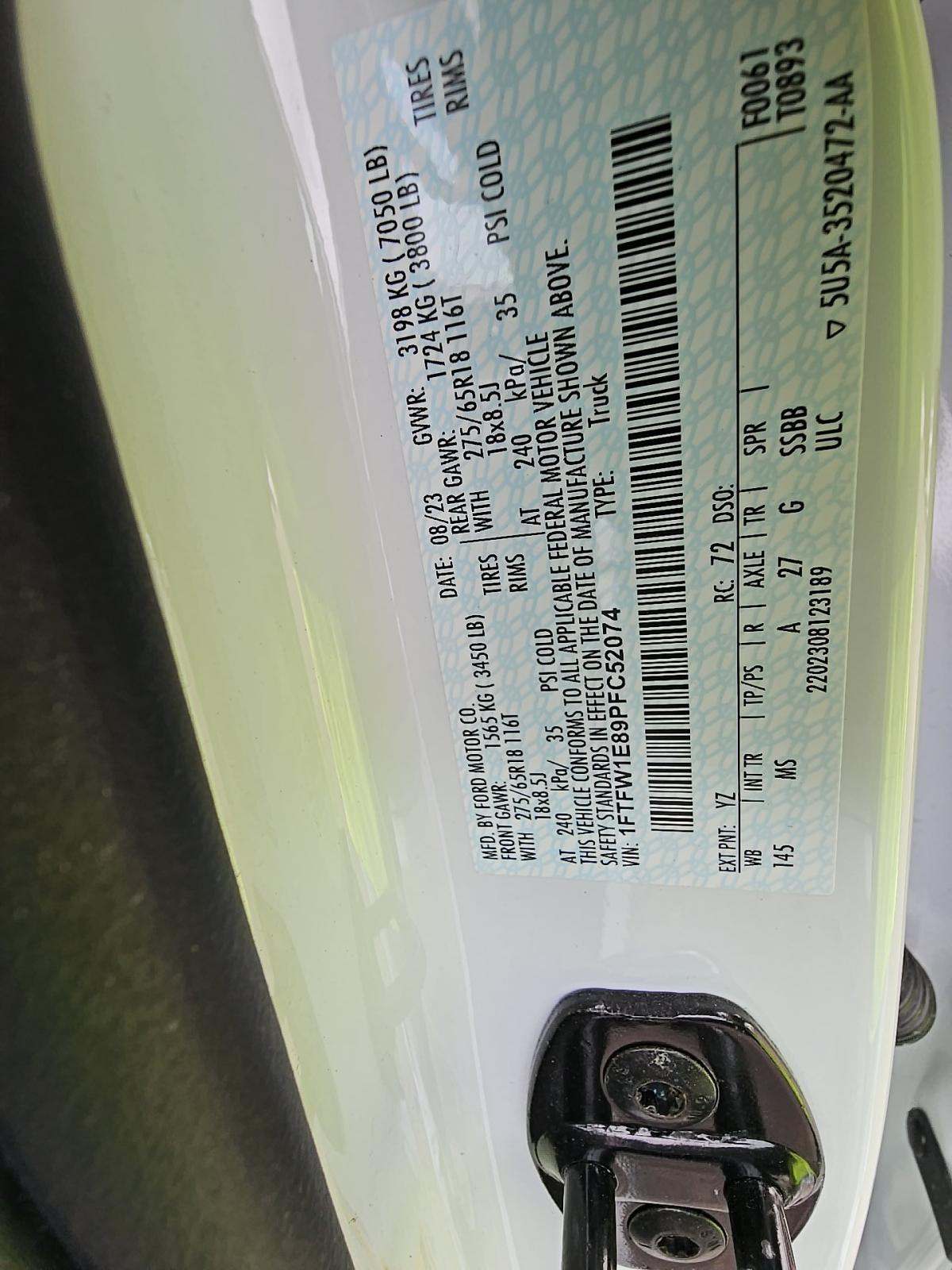 2023 Ford F-150 XLT AWD