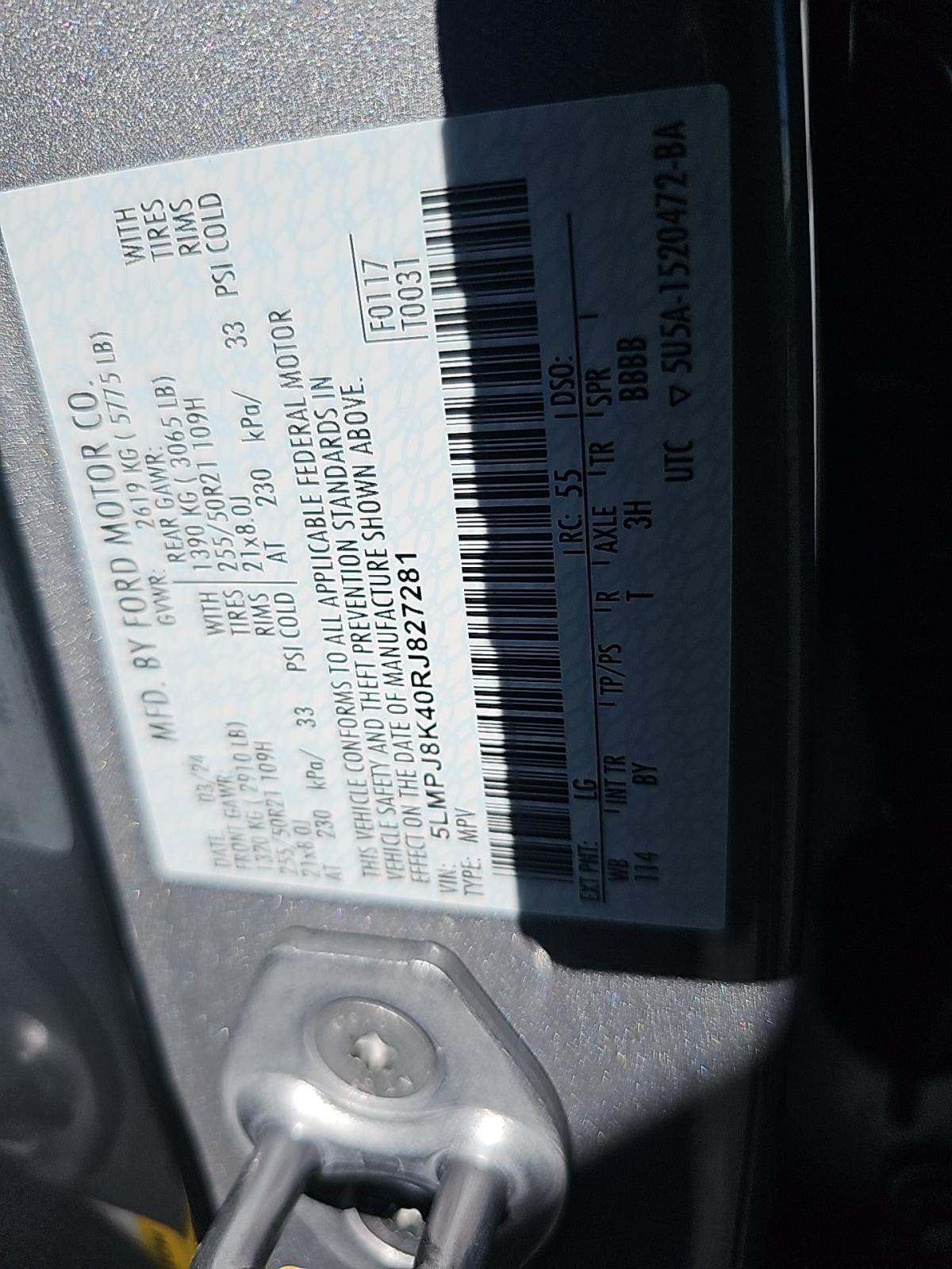 2024 Lincoln Nautilus Reserve AWD