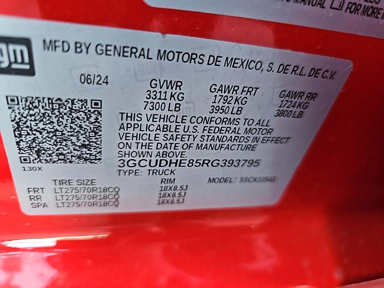 2024 Chevrolet Silverado 1500 ZR2 AWD