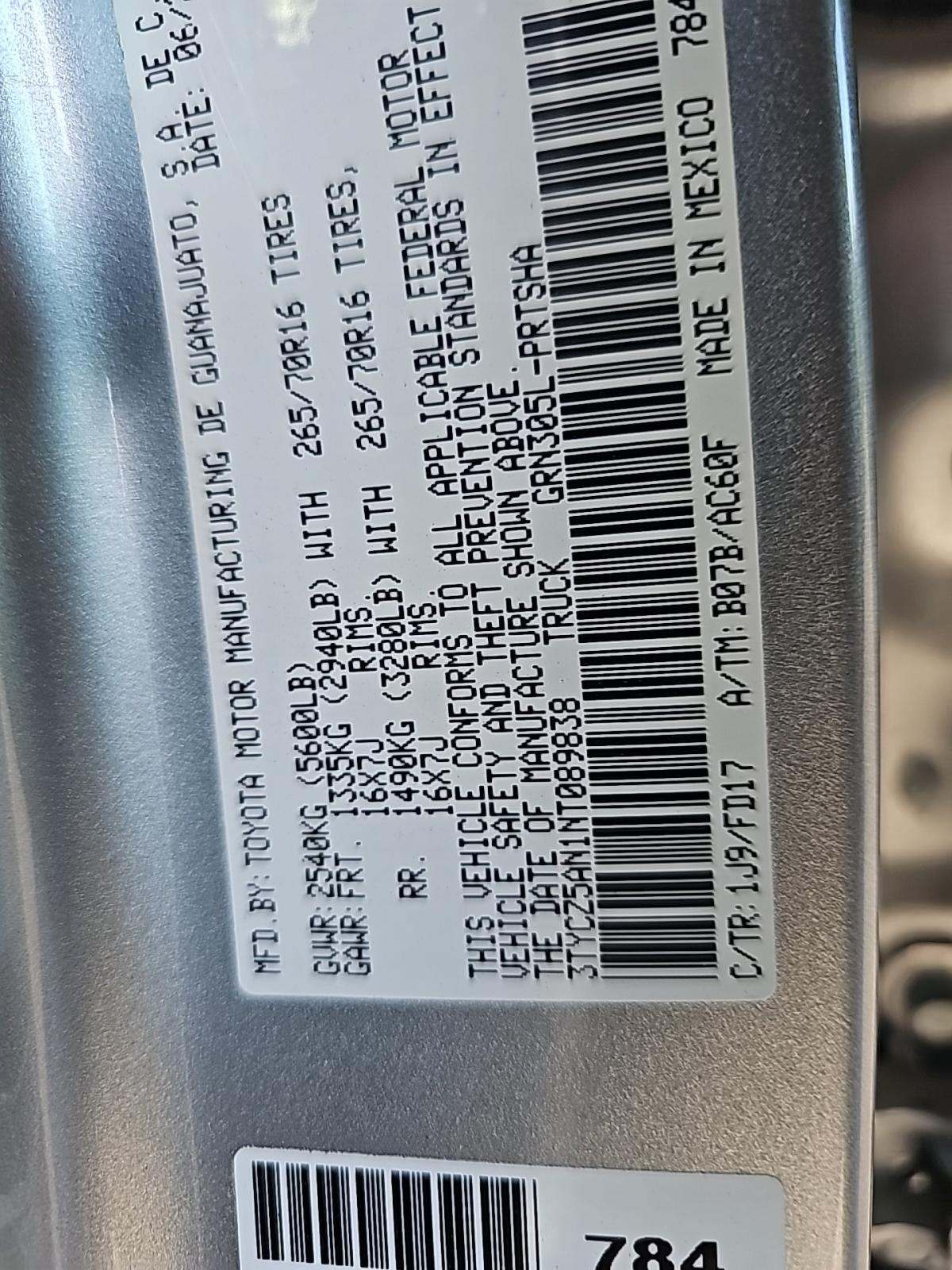 2022 Toyota Tacoma TRD Off-Road AWD