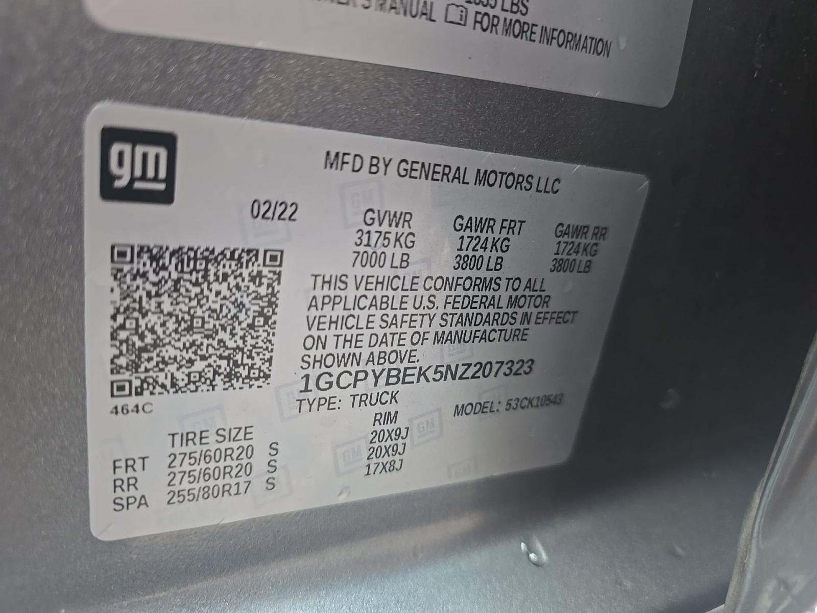 2022 Chevrolet Silverado 1500 Custom AWD