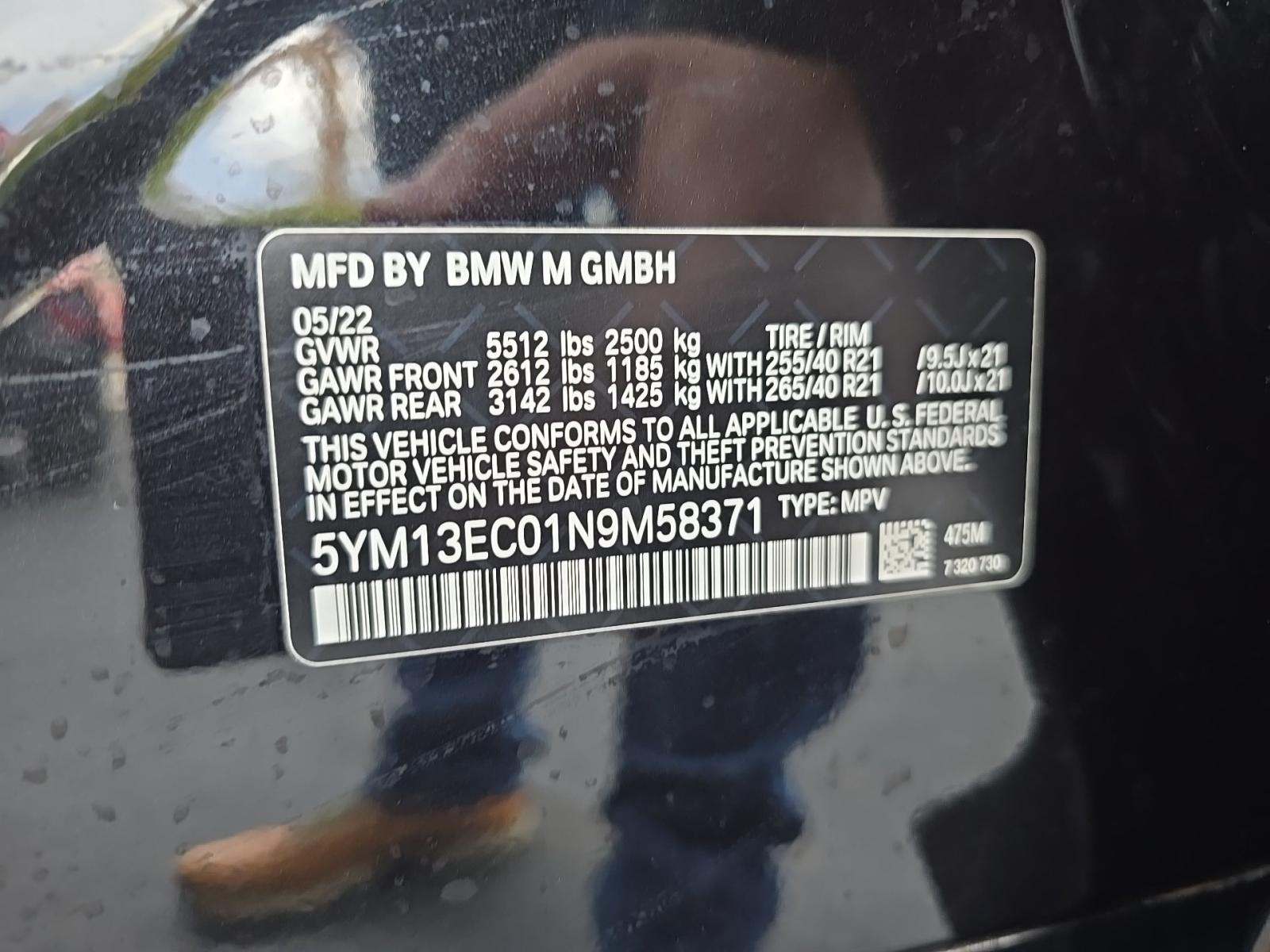 2022 BMW X3 M Base AWD