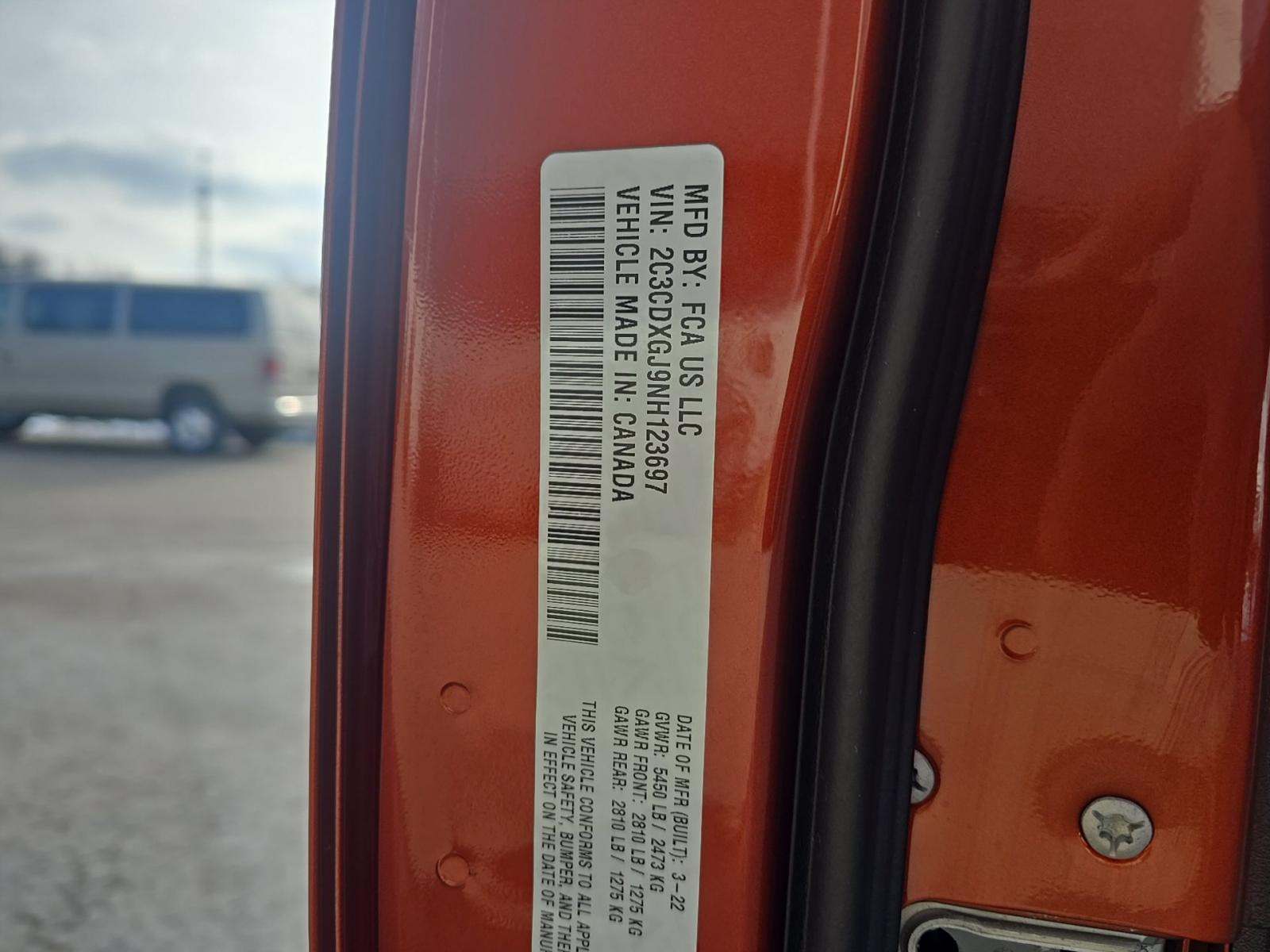 2022 Dodge Charger Scat Pack Widebody RWD