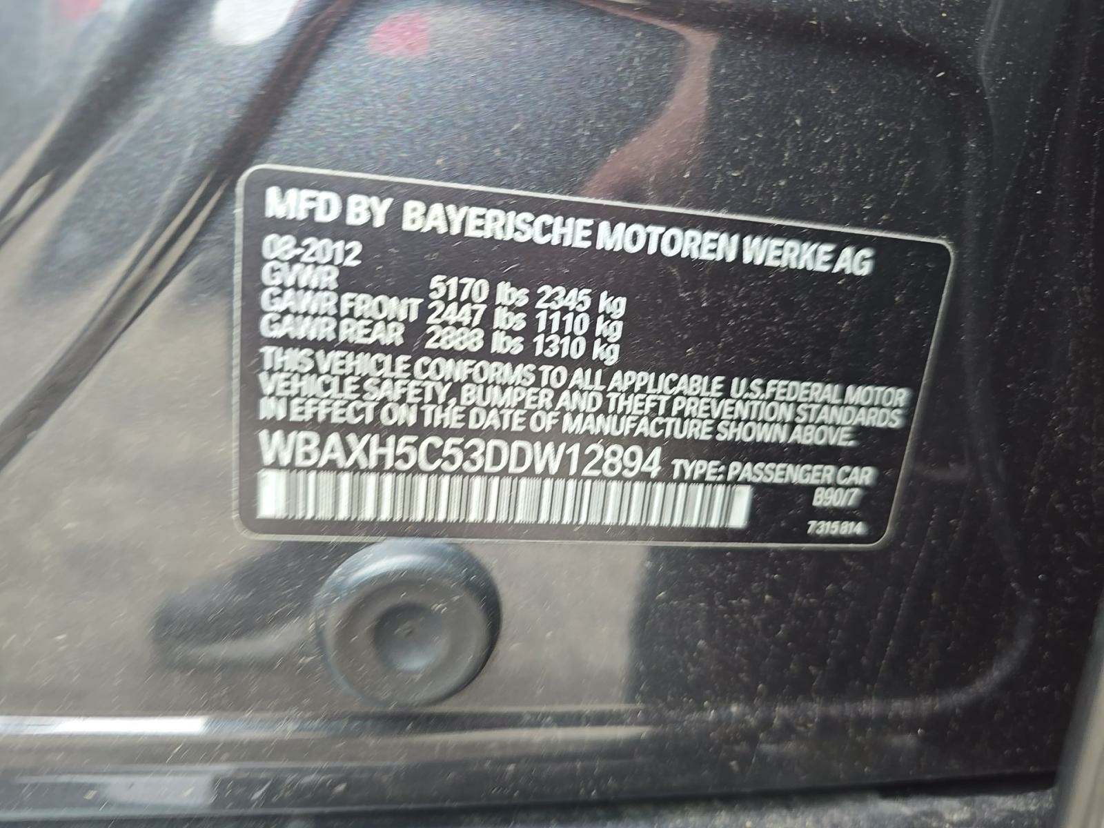 2013 BMW 5 Series 528i xDrive AWD