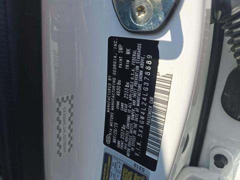 2020 Kia Optima SX FWD