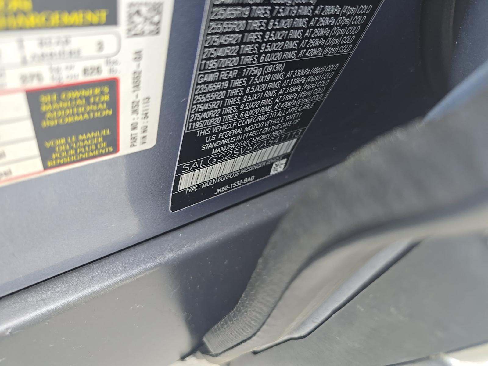 2019 Land Rover Range Rover HSE AWD